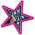 Brainstorm Glow Glitter Stars