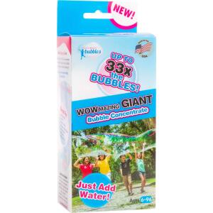 WOWMAZING South Beach Bubbles: Riesenseifenblasen-Konzentrat, 3er-Set