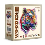 Wooden City Holz Puzzles Colorful Tiger