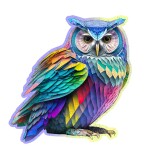 Wooden City Holz Puzzles Trendy Owl