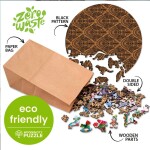 Wooden City Holz Puzzles Trendy Owl