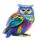 Wooden City Holz Puzzles Trendy Owl