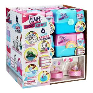 Moose Toys Real Littles S7: Micro Craft Bastelsets (im Thekendisplay) - Inhalt: 10 Stück