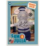 Sam & Julia Plüsch-Maus Opa Seemann 12cm Baumwolle & Polyester ab 18 M