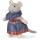 Sam & Julia Plüsch-Maus: Sams Mutter 12 cm Baumwolle & Polyester ab 18 Monate
