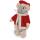 Sam & Julia Plüsch-Maus: Santa 12 cm Baumwolle & Polyester ab 18 Monate