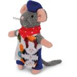 Sam & Julia Plüsch-Maus: Künstler 12 cm Baumwolle & Polyester ab 18 Monate