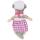 Sam & Julia Plüsch-Maus: Bäcker 12 cm Baumwolle & Polyester ab 18 Monate