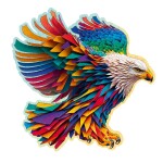 Wooden City Holz Puzzles Bright Eagle