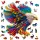 Wooden City Holz Puzzles Bright Eagle