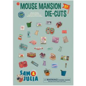 Sam & Julia Miniaturgegenstände aus Papier: Verschiedenes DIY-Set