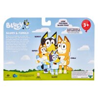 Moose Toys BLUEY Figuren-4er-Pack (Familie)