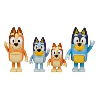 Moose Toys BLUEY Figuren-4er-Pack (Familie)