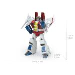 Metal Earth Transformers Starscream farbig