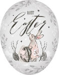 Nestler Papp-Osterei 15 cm Happy Easter 3Mot o. Motivwahl