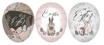 Nestler Papp-Osterei 15 cm Happy Easter 3Mot o. Motivwahl