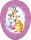 Nestler Papp-Osterei 18 cm Osterfest 3 Motive o. Motivwahl