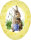 Nestler Papp-Osterei 18 cm Osterfest 3 Motive o. Motivwahl