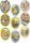Nestler Papp-Osterei 9 cm Holly Pond Hill 6Mot o. Motivwahl