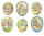 Nestler Papp-Osterei 15 cm Beatrix Potter 6Mot o. Motivwahl
