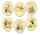 Nestler Papp-Osterei 9 cm Best Happiness 6Mot o. Motivwahl