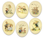 Nestler Papp-Osterei 12 cm Best Happiness 6Mot o. Motivwahl