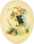 Nestler Papp-Osterei 12 cm Best Happiness 6Mot o. Motivwahl
