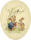 Nestler Papp-Osterei 12 cm Best Happiness 6Mot o. Motivwahl