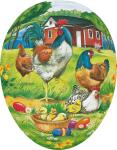 Nestler Papp-Osterei 35 cm Schwedenhaus o. Motivwahl