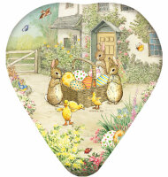 Nestler Papp-Osterherz 12 cm BeatrixPotter 3Mot o. Motivwahl