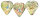 Nestler Papp-Osterherz 12 cm BeatrixPotter 3Mot o. Motivwahl