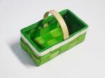 Nestler Spankorb mit Henkel, eckig L/B/H 22/14/7 cm...
