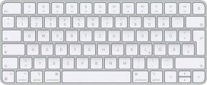 Tastatur Magic Keyboard flach, ohne Ziffernblock, kabellos, Bluetooth, Multimediatasten, Lightning Anschluss, silber