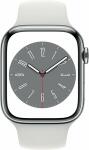 Watch S8 Edelstahl Cellular, silber, 45 mm, Sportarmband...
