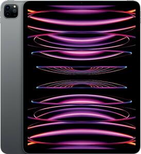 iPad Pro 12.9", Wi-Fi, 512 GB, spacegrau, 6.Gen, USB-C Anschluss, Liquid Retina XDR Display, 12MP Weitwinkel-, 12MP Ultraweitwinkel-Kamera