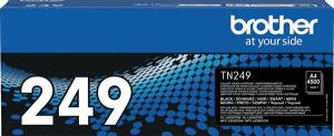 Toner TN249BK, für Brother Drucker, ca. 4.500 Seiten, schwarz