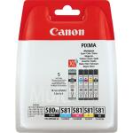 Multipack Tintenpatrone PGI-580 / CLI581, für Canon...