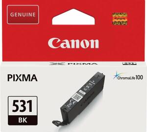 Tintenpatrone CLI-531BK, für Canon Drucker, 8,2 ml, schwarz