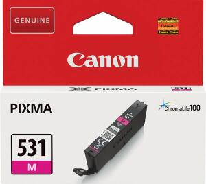 Tintenpatrone CLI-531M, für Canon Drucker, 8,2 ml, magenta
