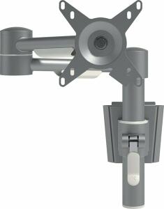 Monitorarm Viewmate Wand 042, verstellbar, bis 15 kg pro Monitor, Stahl, silber