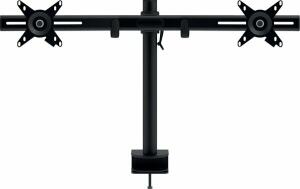 Monitorarm Viewmate Schreibtisch 643, verstellbar, bis 15 kg pro Monitor, Stahl, schwarz