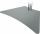 Fußplatte Viewmate für Schreibtisch Option 912, 420 x 275 x 5 mm, Stahl, silber