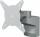 Monitorarm Viewlite Wand 202, ohne Tiefeneinstellung, bis 8 kg pro Monitor, Aluminium, silber