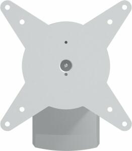 Monitorarm Viewlite Schiene 402, ohne Tiefeneinstellung, bis 8 kg pro Monitor, Aluminium, silber