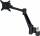Dual-Monitorarm Viewmate Option 603, Set Monitorarm Viewlite plus und Adapter, schwarz