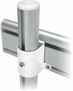 Schienensystem Viewlite Schreibtisch 702, bis 3 Geräte bis 8 kg, silber