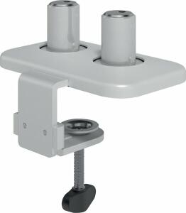 Tischklemme Viewprime Befestigung 920, für doppelten Monitorarm Viewprime plus, weiß
