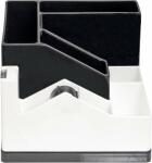 Schreibtisch-Organizer POSEIDON, schwarz/weiß, 5...