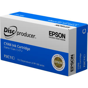 Tintenpatrone cyan, Inhalt: 31,5 ml, für Discproducer PP-100, PP-100AP, PP-100N, PP-100N Security, PP-50