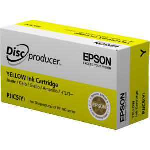 Tintenpatrone gelb, Inhalt: 31,5 ml, für Discproducer PP-100, PP-100AP, PP-100N, PP-100N Security, PP-50